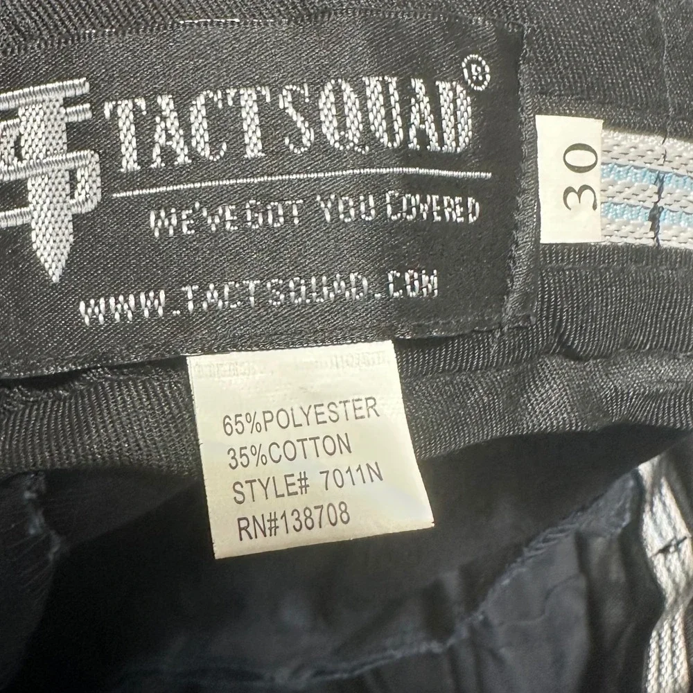 New Tact Squad Mens Navy Blue EMS‎ EMT Work Cargo Pants Style 7011N Size 30